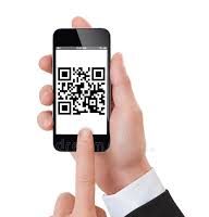 QR code being used